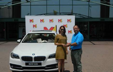 M1 Merkez Adana AVM’nin BMW 520i kampanyasını Zeynep Zeynel Küçükoğlu kazandı!