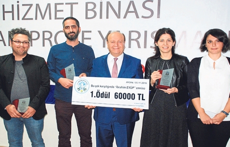 Efeler Belediyesi'nden mimarlara proje ödülü!