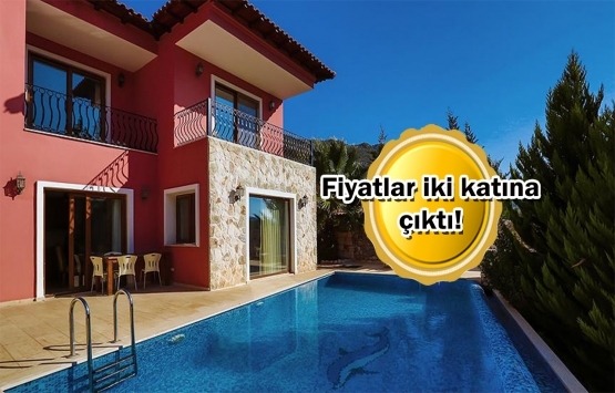 Yılbaşı tatili için kiralık villalara talep arttı!