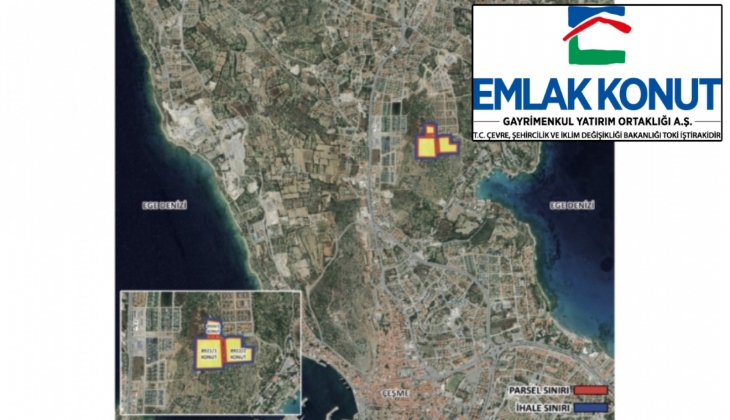 Emlak Konut GYO İzmir Çeşme Dalyan ihalesinin 2. oturumu 13 Mart’ta!