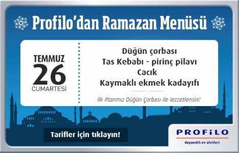 Profilo yemek tarifleri ile Ramazan’da da yanınızda!