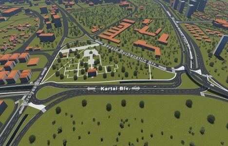 Kayseri Büyükşehir'den yeni katlı kavşak!