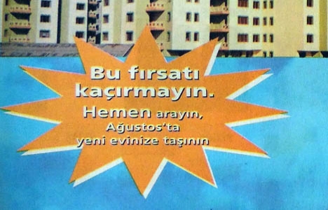 1998 yılında Halkalı'da 3 milyar liraya daire!