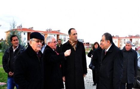 Fuat Uzun Şehzadeler TOKİ konutlarını inceledi!