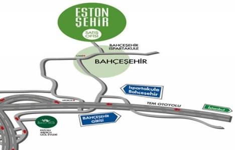 Bahçeşehir Eston Şehir satılık daire!