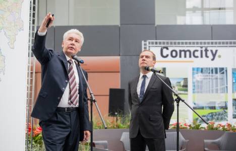 Dimitri Medvedev Comcity şantiyesini ziyaret etti!