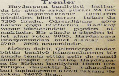 1947 yılında İstanbul halkı toplu taşıma araçlarına bir günde 126.570 lira veriyormuş!