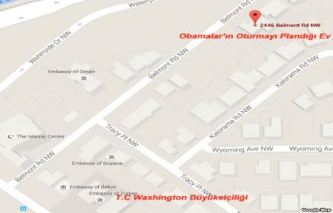 Barack Obama, Türk Büyükelçiliği’ne komşu oluyor!