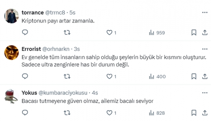 Yüksek servet sahiplerinin varlıklarının büyük kısmı gayrimenkulde! 