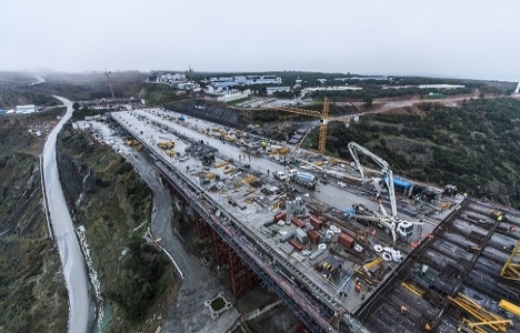 3. köprü inşaatından son durum fotoğrafları!