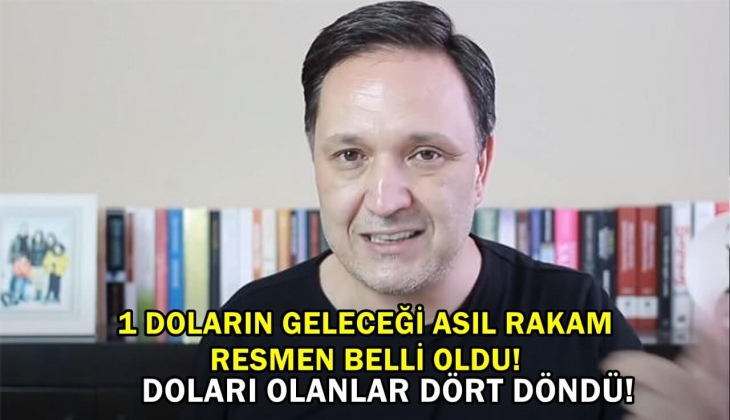 1 doların geleceği asıl rakam resmen belli oldu! Selçuk Geçer peş peşe açıkladı! Doları olanlar dört döndü! Hemen bakın!