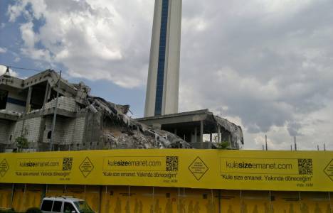 Atakule'de yıkım devam edecek! Kule ne olacak?