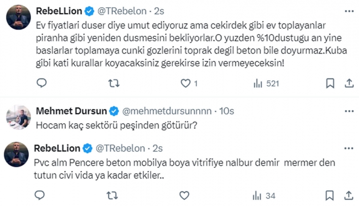 Tebernüş Kireçci devamı felaket diyerek uyardı: İnşaat sektöründe konkordato rüzgarı esecek!