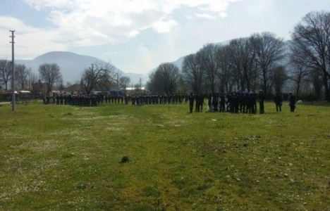 Düzce'de araziye 200 jandarma haciz işlemi yaptı!