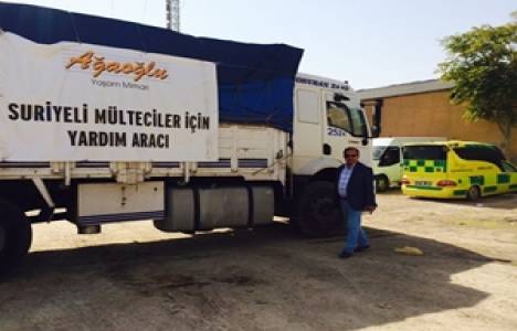 Ağaoğlu'ndan mülteciler için yardım kampanyası!