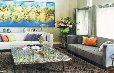 Ahu Orakçıoğlu evinin kapısını All Decor dergisine açtı!