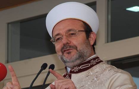 Mehmet Görmez açıklamaları