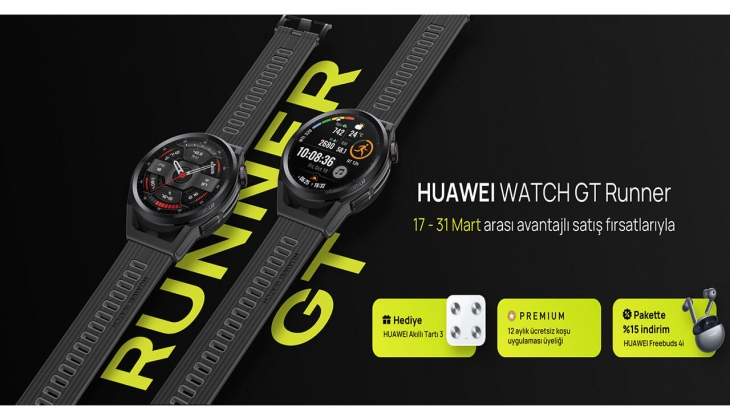 Bilekteki yapay zeka Huawei Watch GT Runner satışa çıktı! İşte özellikleri ve fiyatı…