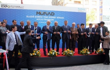 MÜSİAD Elazığ hizmet binası açıldı!