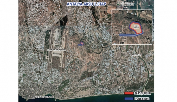 Emlak Konut GYO Antalya Aksu 1. Etap için 5 milyar 50 milyon TL ye anlaştı!
