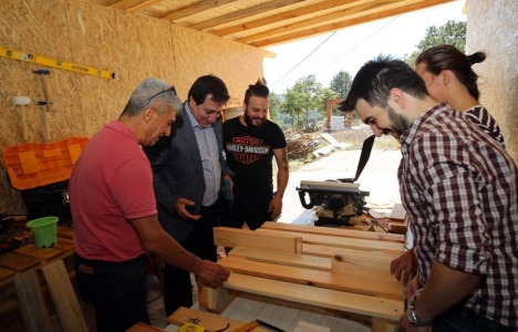 Bursa'da insanlık köyü inşa ediliyor!