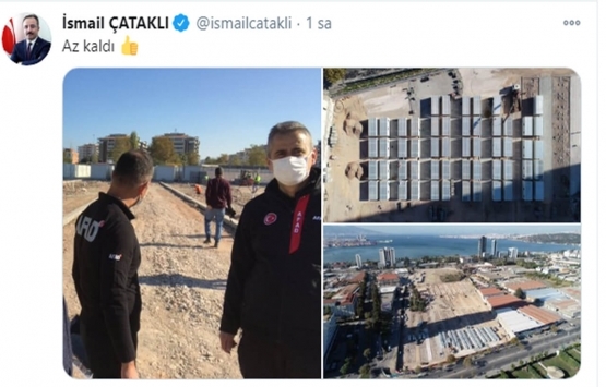 İzmir’de konteyner kentin son görüntüleri yayınlandı!