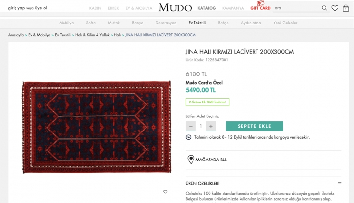 Mudo’dan online alışverişlerde yüzde 50’ye varan indirim fırsatları! İşte 8 Eylül 2022 fiyatları