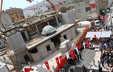 Esenyurt Molla Mahmut Camii'nin temeli atıldı!