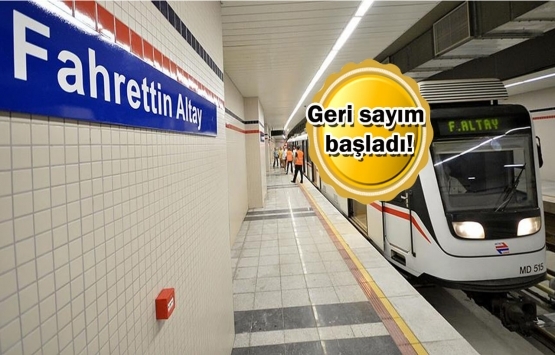 Fahrettin Altay-Narlıdere Metrosu'nun yüzde 82'si tamamlandı!