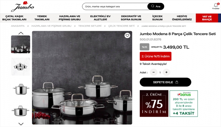 Jumbo 75’inci yıla özel ikinci üründe yüzde 75 indirim uyguluyor! İşte 10 Ekim 2022 Jumbo fiyat listesi