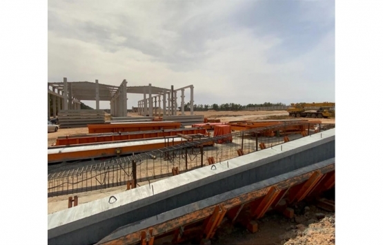 Karanfil Group un Libya da kurduğu ülkenin en büyük beton üretim tesisi açıldı!