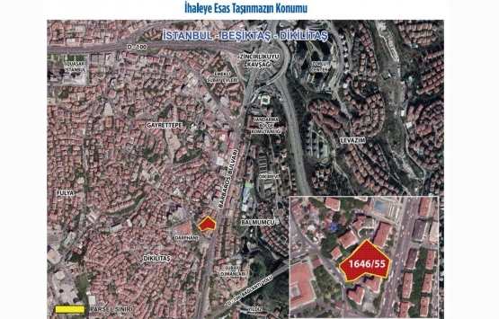 Emlak Konut GYO Dikilitaş taki arsası için yeniden ihaleye çıkıyor!