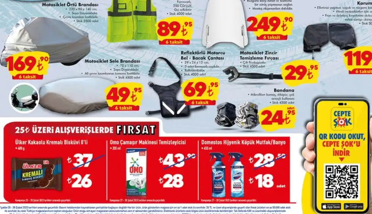 ŞOK Market'te çılgın indirim başladı! 25 TL'lik alışveriş yapan peş peşe indirimi kapacak! ŞOK kataloğu 25 Şubat 2023