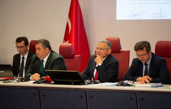 Kayseri Büyükşehir Mayıs ayı toplantısı gerçekleşti!