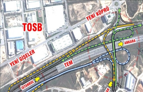 Çayırova OSB Köprülü Kavşağı'nın temeli bugün atılıyor!
