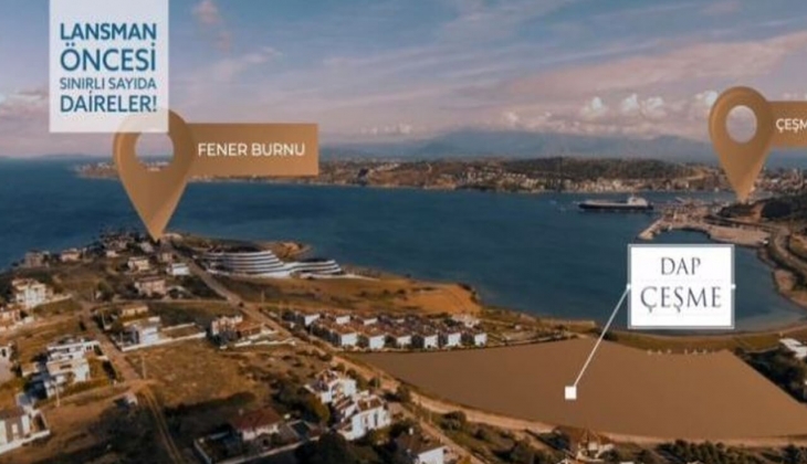 DAP Çeşme ön talep topluyor! Yeni proje!