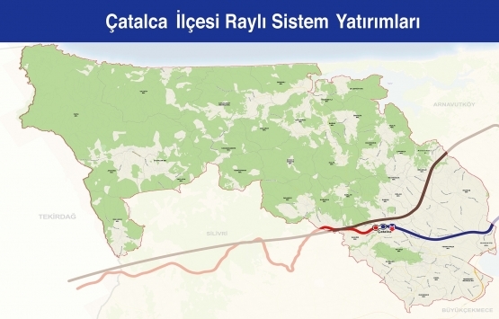 İstanbul raylı sistem haritası 2019!
