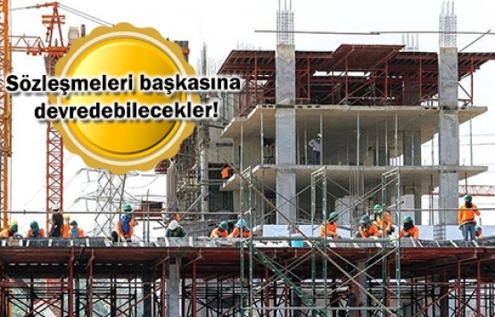 Müteahhitlere yeni hak!