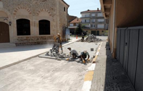 Edirne Uzunköprü'de yol çalışmaları devam ediyor!