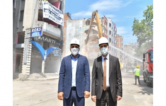 Trabzon Çömlekçi de yıkımlar başladı!