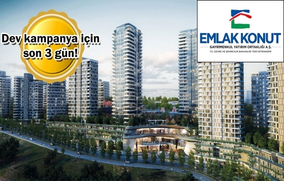 Emlak Konut GYO'dan borcunu erken ödeyene avantaj!