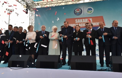 Sakarya'da toplu açılış töreni yapıldı!