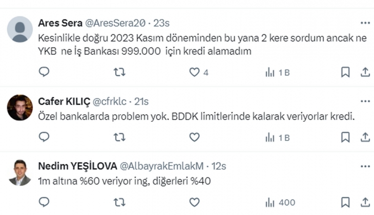 Bankalar kredili ev alımlarına engel oluyor iddiası!