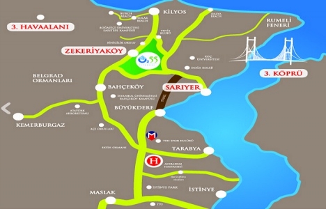 0255 İstanbul Zekeriyaköy de çatı katı daireler 400 bin dolara!