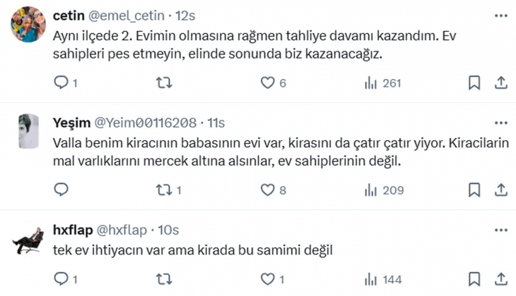 İhtiyaçtan tahliye davasında kiracıdan şok savunma: Benim mülküm varsa o evde otursunlar!