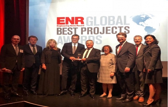 Türkmenbaşı Limanı New York’ta “ENR Best Project Ödülü” kazandı!