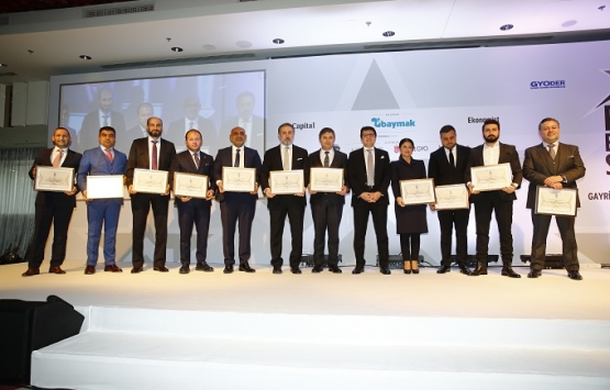 Gayrimenkul sektörüne yön verenler Real Estate Stars’da ödüllerini aldı!