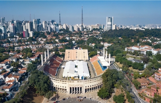 Pacaembu Stadyumu hastaneye dönüştürüldü!