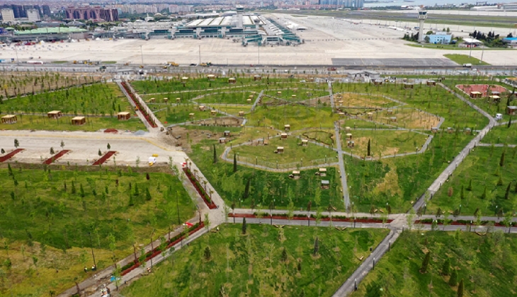 Türkiye nin en büyük şehir parkı Atatürk Havalimanı Millet Bahçesi açılıyor!