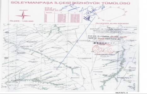 Tekirdağ da 1.derece arkeolojik sit alanı kararı!